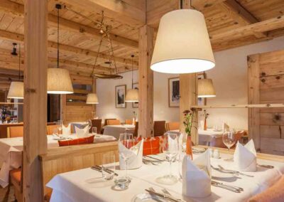 Law of Attraction retreat holidays: Restaurant of Gstaader Hof.